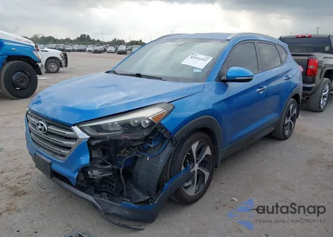 2016 Hyundai Tucson Limited из США, поврежденный, VIN KM8J33A24GU124591